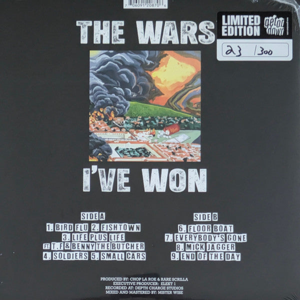 OT The Real - The Wars I've Won (NUMBERED COLOR VINYL LP OT The Real NXT115) | NEW-