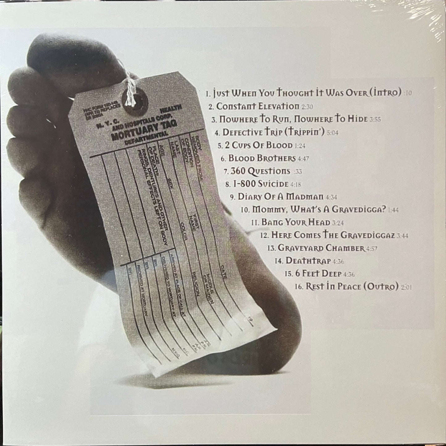 Gravediggaz - 6 Feet Deep (VINYL) | Mint (M) Mint (M)-