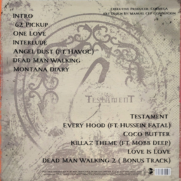 Testament (VINYL) |-