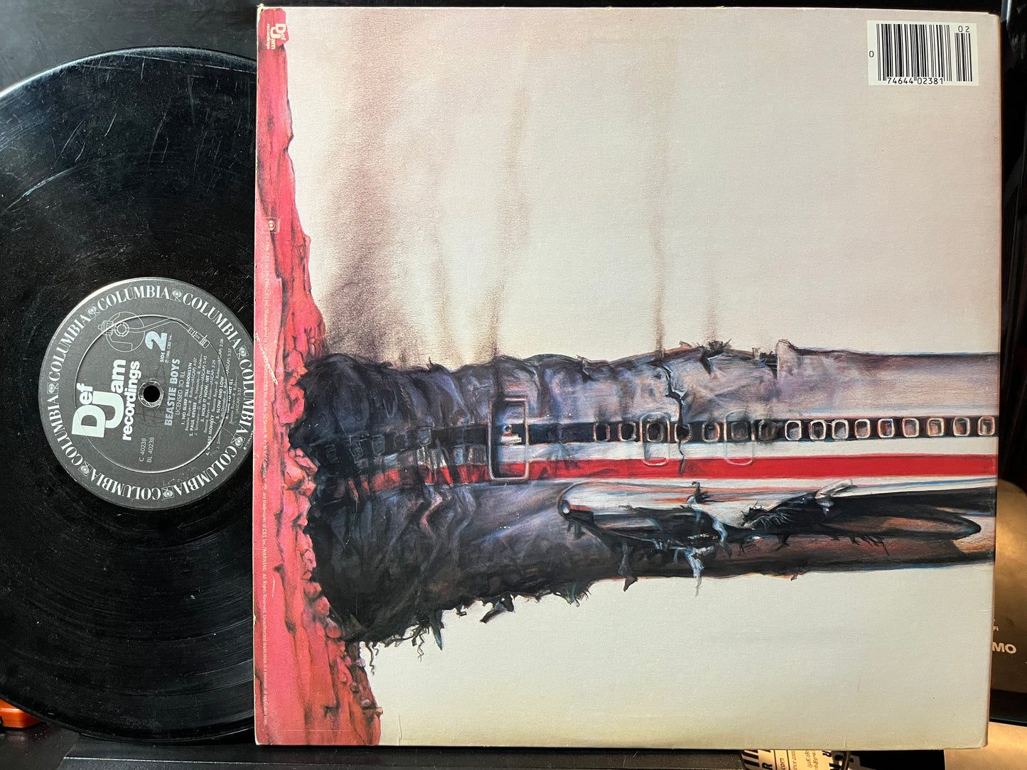 Beastie Boys - Licensed To Ill (VINYL) | Good Plus (G+) Excellent (EX)-