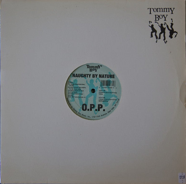 Naughty By Nature - O.P.P. (VINYL 12" TOMMY BOY TB 988 1991) | USED Near Mint (NM or M-) Generic-