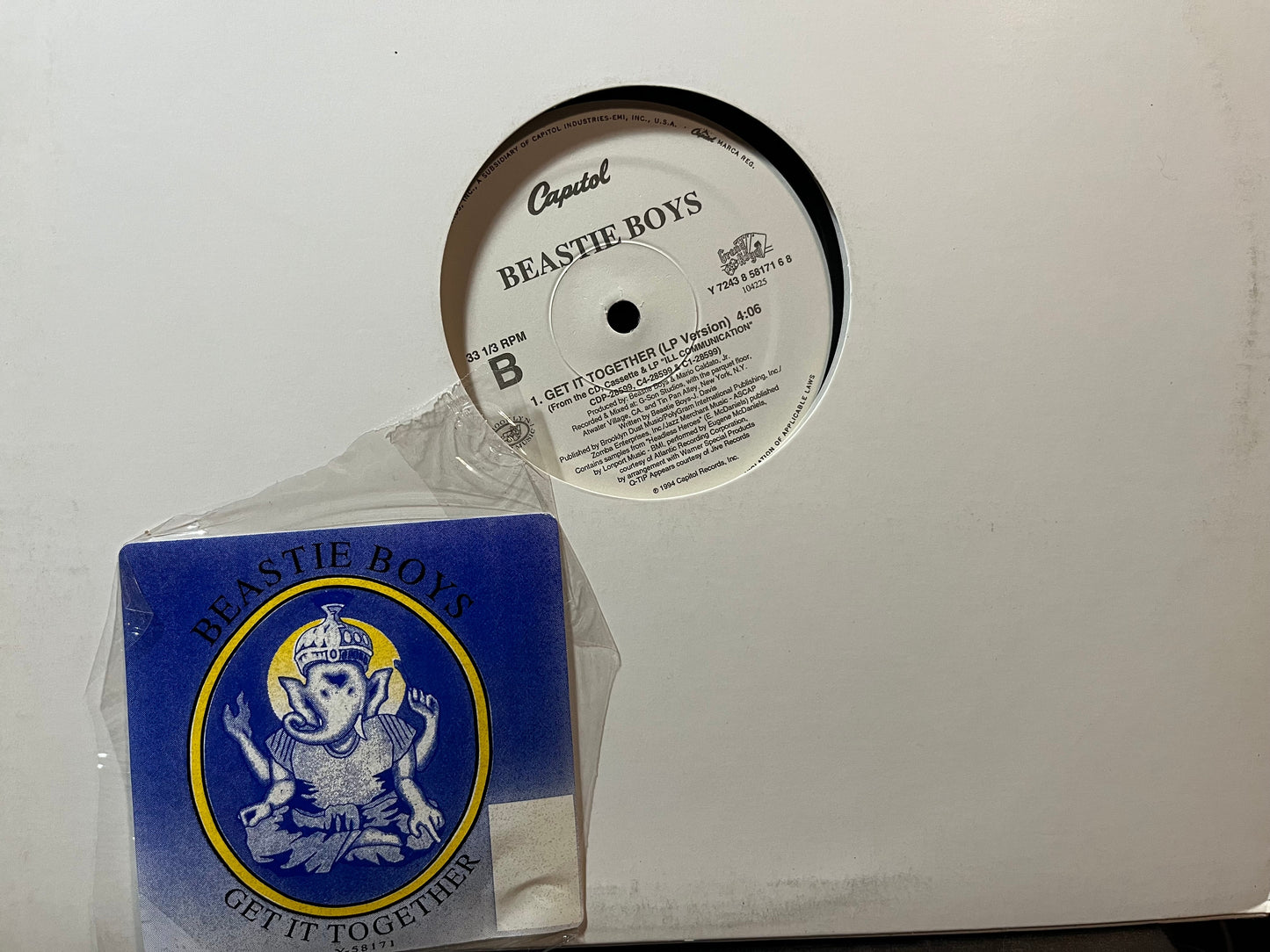 Beastie Boys - Get It Together (VINYL 12" GRAND ROYAL Y-58171 1994) | Near Mint (NM or M-) Generic-