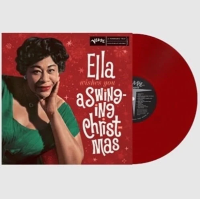 Ella Fitzgerald - Ella Wishes You A Swinging Christmas (RUBY RED VINYL) | Mint (M) Mint (M)-