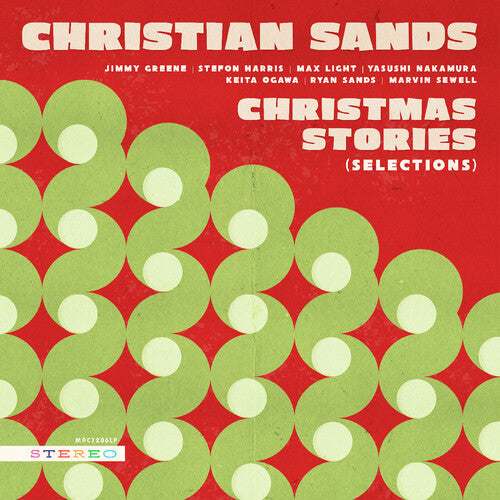 Christian Sands - (PRESALE 8/7/26) Christmas Stories - Selections (EVERGREEN VINYL LP MACK AVENUE 2026) | NEW Mint (M) Mint (M)-