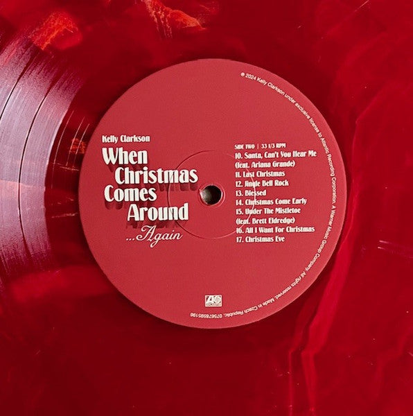 Kelly Clarkson - When Christmas Comes Around...Again (2xRED VINYL) | Mint (M) Mint (M)-