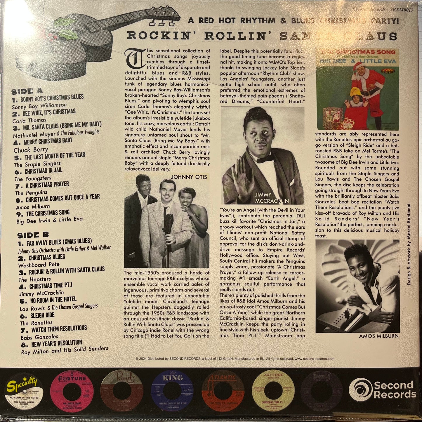Various - ROCKIN' ROLLIN' SANTA CLAUS (VINYL) | Mint (M) Mint (M)-