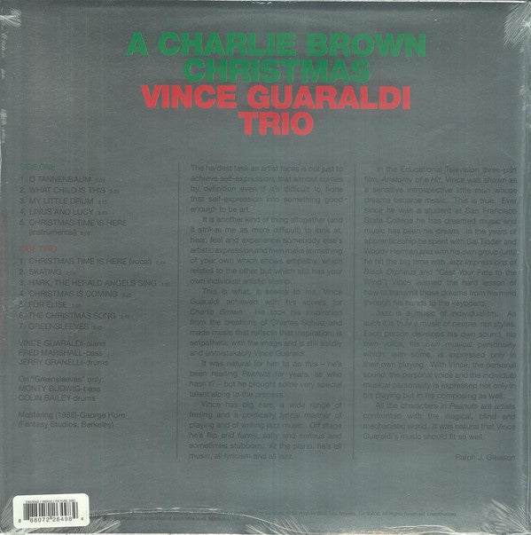 Vince Guaraldi Trio - A Charlie Brown Christmas | Mint (M) Mint (M)-