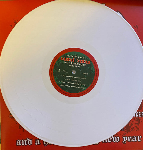 Various - We Wish You A Metal Xmas And A Headbanging New Year (2xWHITE VINYL)*CORNER BUMP* | Mint (M)-