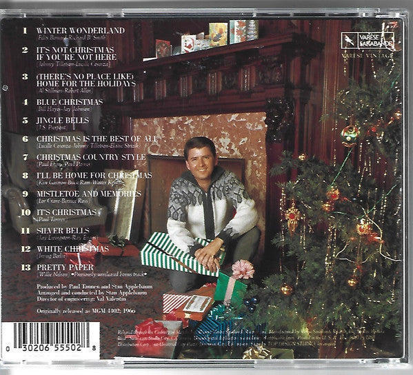 Johnny Tillotson - The Christmas Touch *CD* | Mint (M) Mint (M)-