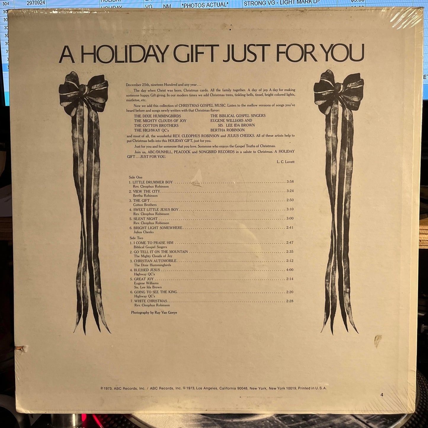 A Holiday Gift Just For You *SEALED* | Mint (M) Near Mint (NM)-