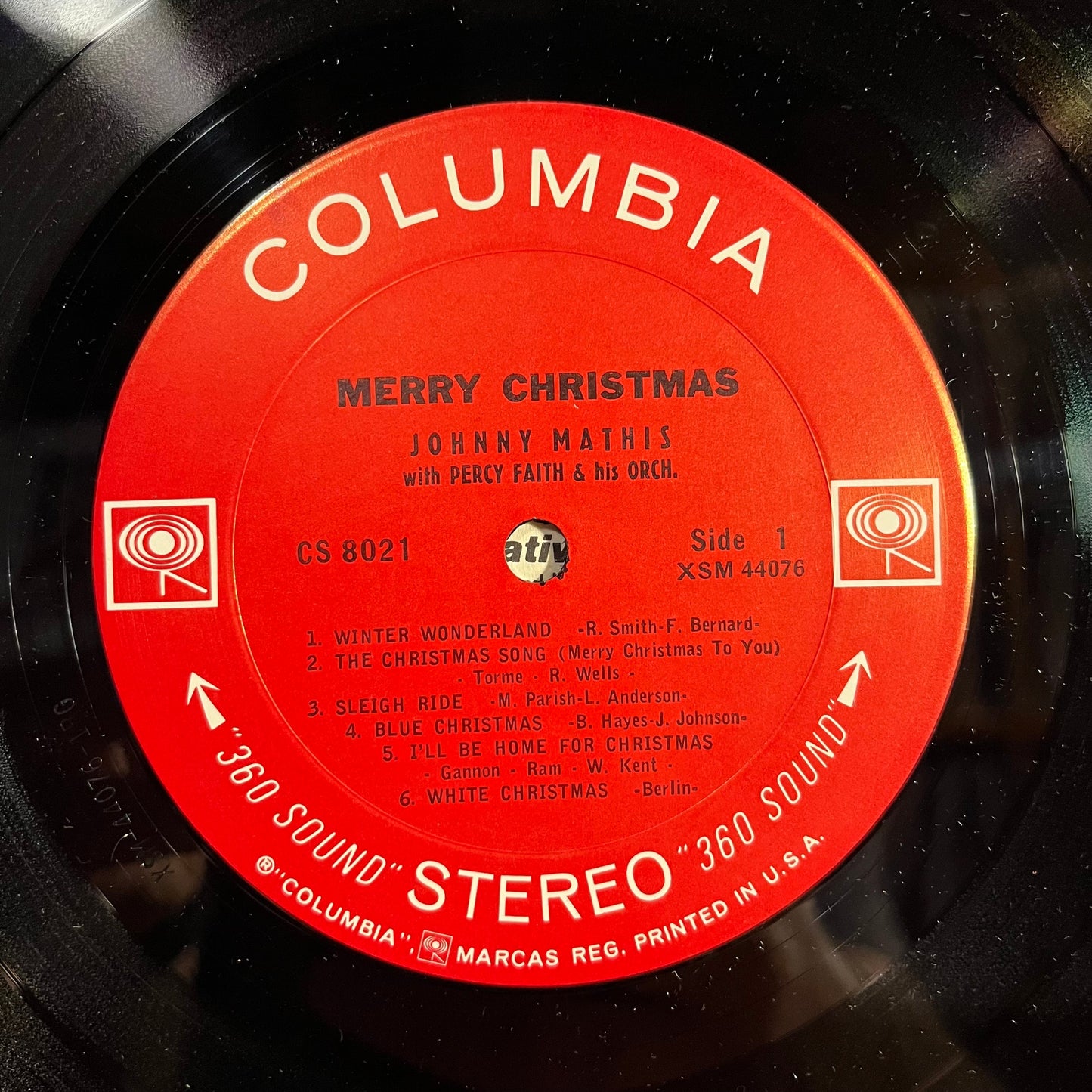 Johnny Mathis - Merry Christmas *PITMAN* | Near Mint (NM) Near Mint (NM)-