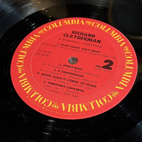 Richard Clayderman - A Romantic Christmas (VINYL) | Near Mint (NM or M-)-