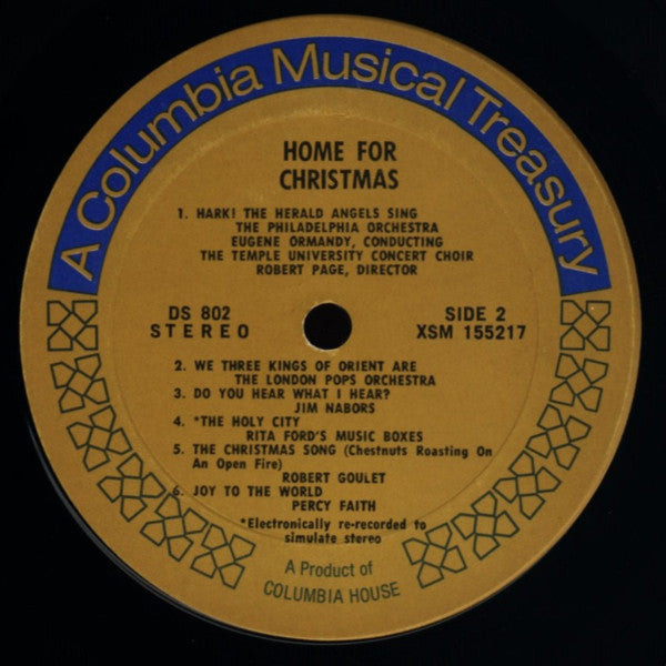 Various - Home For Christmas *BOX* | Very Good Plus (VG+)-