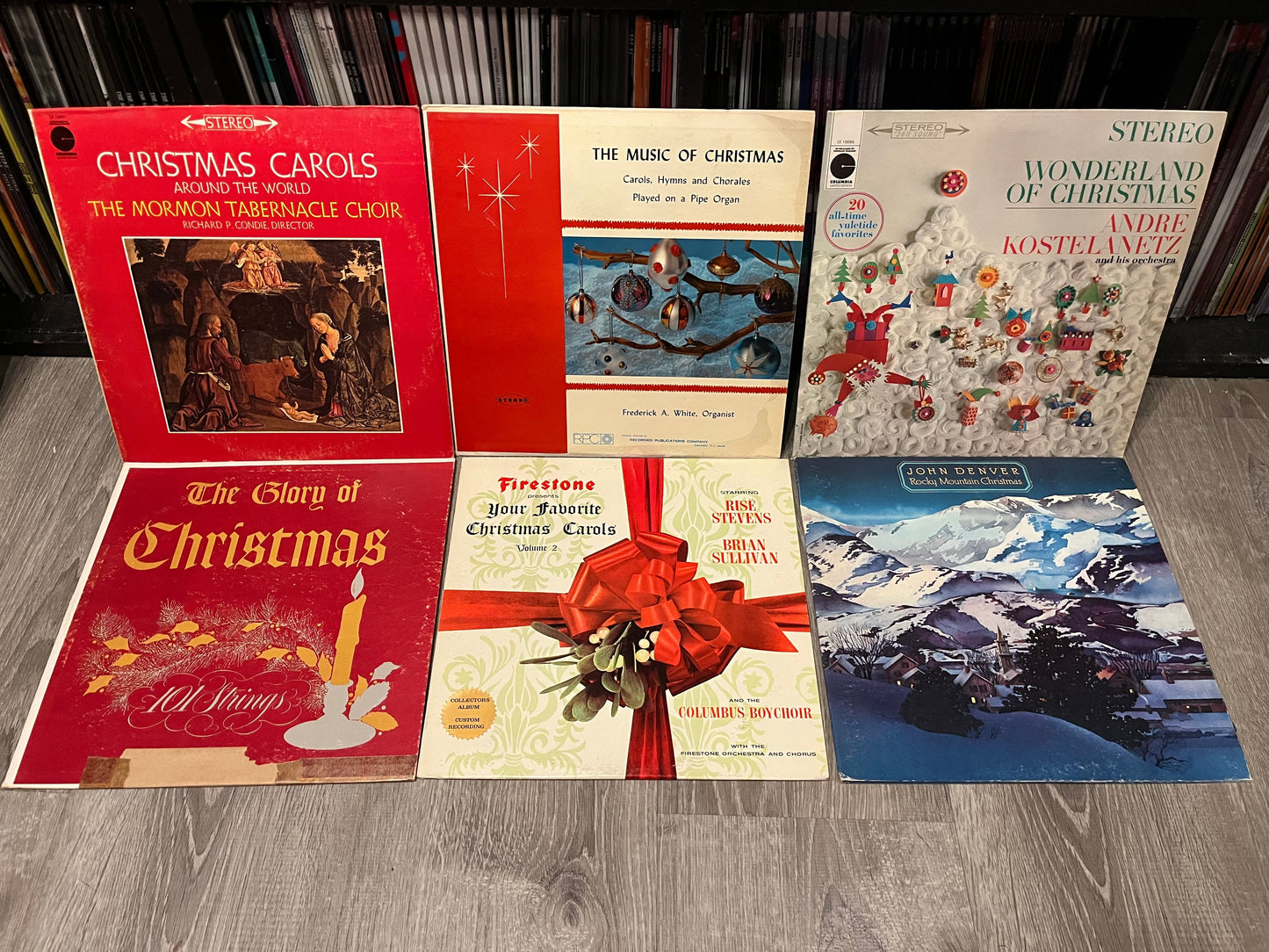 VARIOUS - 6 VINYL LPS / LOT / COLLECTION | Very Good Plus (VG+) Very Good Plus (VG+)-