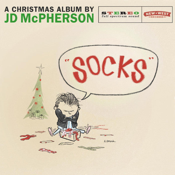 JD McPherson - "Socks" (Red Marbled Vinyl) | Mint (M) Mint (M)-