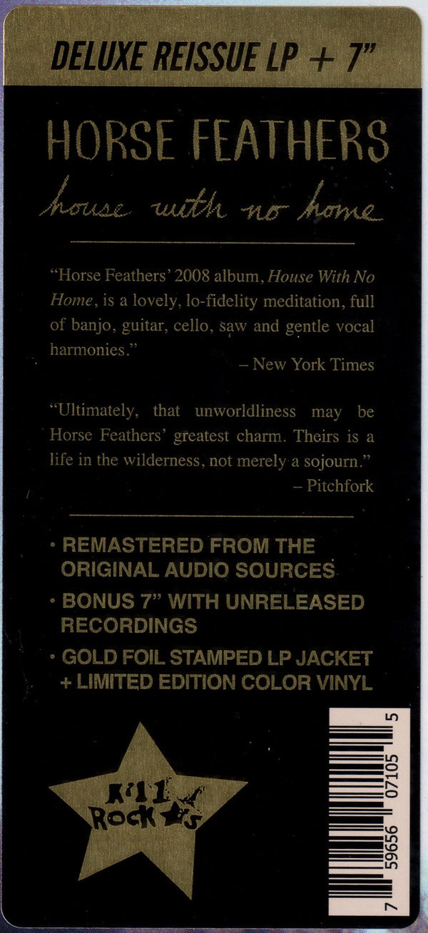 Horse Feathers - House With No Home | Mint (M) Mint (M)-