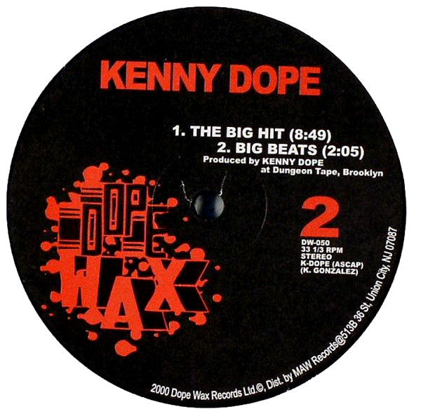 Kenny "Dope" Gonzalez - The Illout (VINYL) | Very Good (VG) Generic-