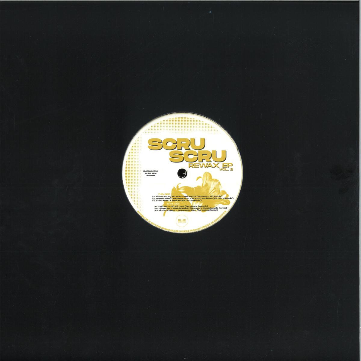 Various - ReWax EP Vol. 2 (VINYL 12" Blur BLURWAX011 2026) | NEW Mint (M) Mint (M)-