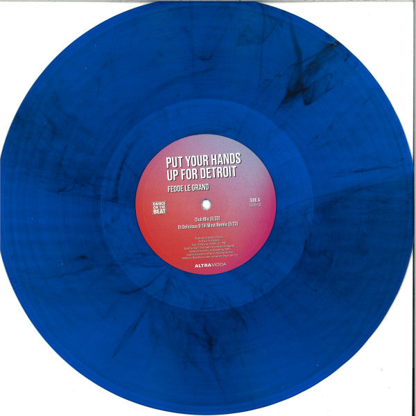 Put Your Hands Up For Detroit (BLUE SPLATTERED VINYL 12") | Mint (M) Mint (M)-