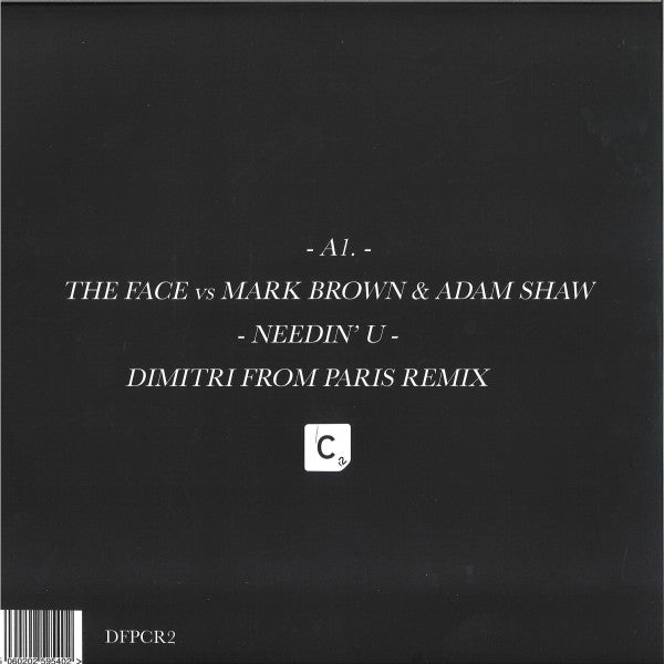 The Face (3) - Needin' U (Dimitri From Paris Remix)(RED VINYL) | Mint (M) Mint (M)-