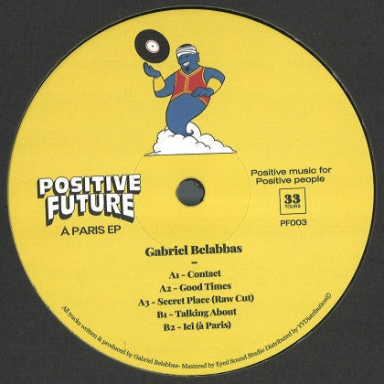 Gabriel Belabbas - (PRESALE 7/19/26) À Paris EP (VINYL) |-