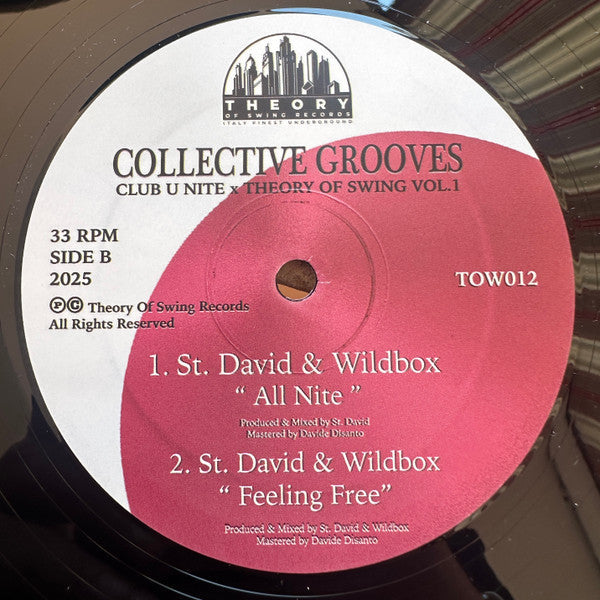 Collective Grooves Vol.1 (VINYL 12") | Mint (M) Mint (M)-