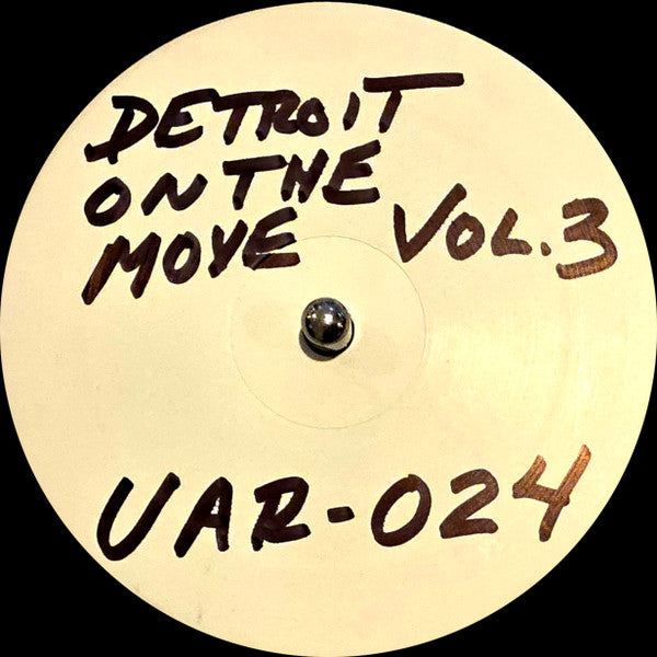 Various - Detroit On The Move Vol 3 (White Label) (VINYL) | Mint (M) Mint (M)-