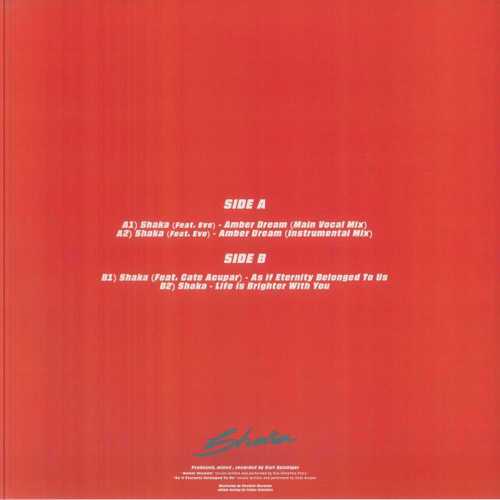 Shaka - (PRESALE) Amber Dream EP (VINYL) | Mint (M) Mint (M)-