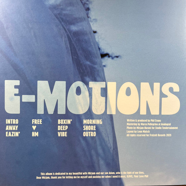 Phil Evans (9) - E-Motions (2xVINYL) | Mint (M) Mint (M)-
