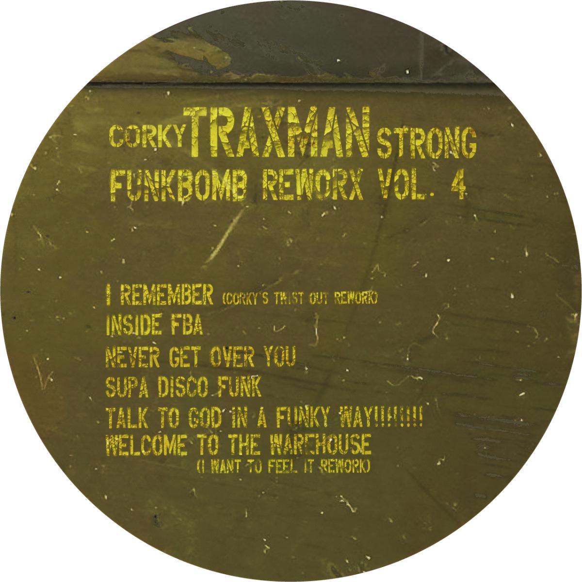 Corky 'Traxman' Strong - (PRESALE TBD) FUNKBOMB #4 (VINYL 12" FUNKBOMBS FUNKBOMB004 2026) | NEW-
