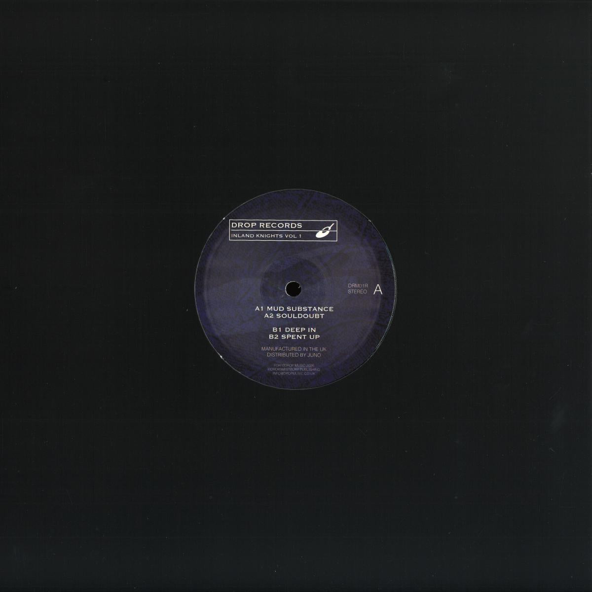 Inland Knights - Inland Knights Vol 1 (VINYL 12" Drop Music DRM01R) | NEW Mint (M) Mint (M)-
