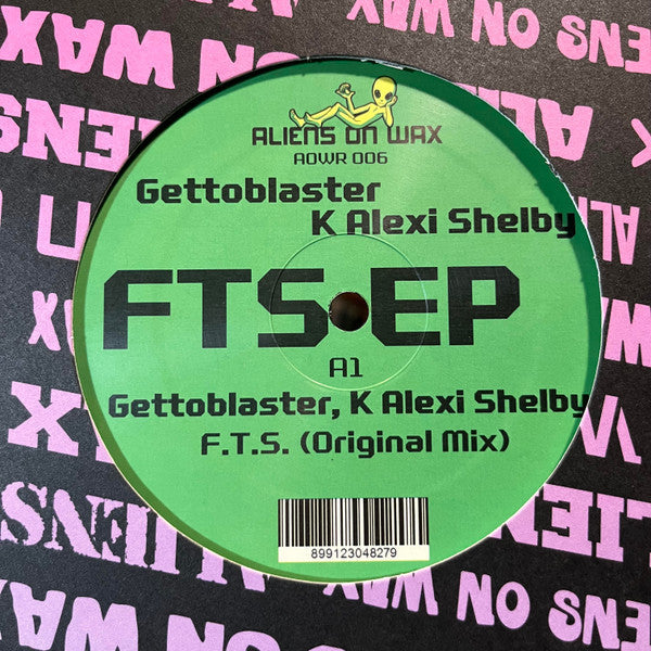 Gettoblaster - F.T.S. EP (VINYL) | Mint (M) Mint (M)-