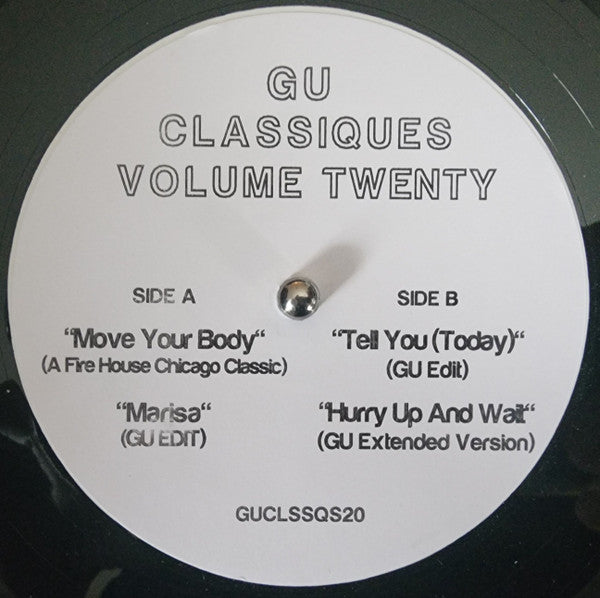 Glenn Underground - Classiques Volume Twenty (VINYL) | Mint (M) Generic-