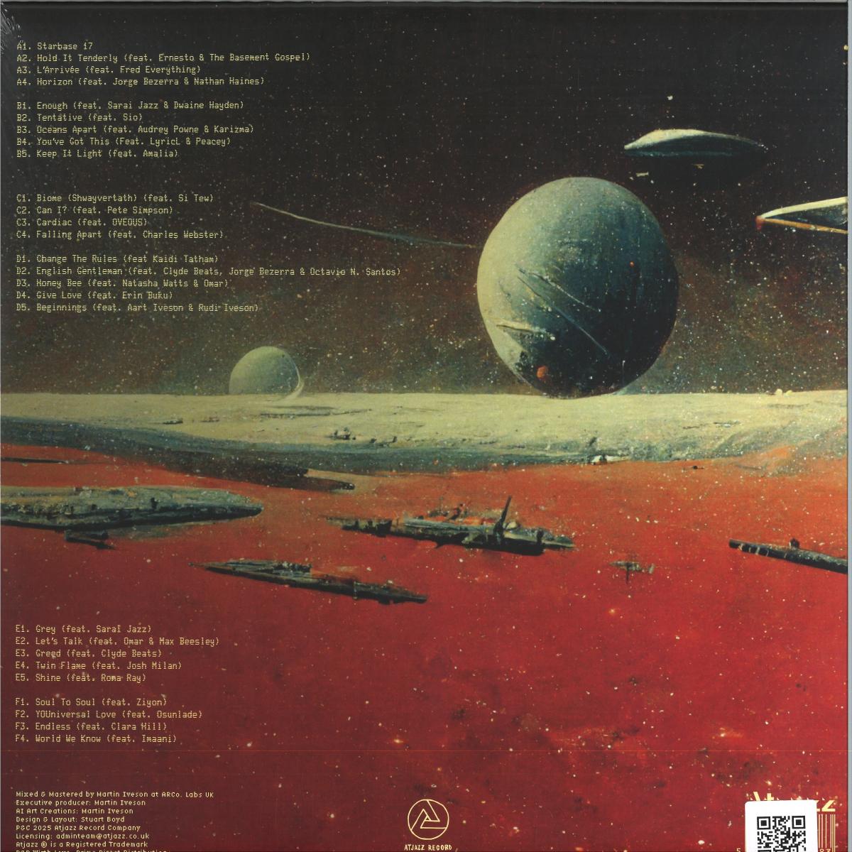Atjazz - Starbase 17 LP (VINYL 3xLP ATJAZZ RECORD COMPANY ARC1974V) | NEW Mint (M) Mint (M)-