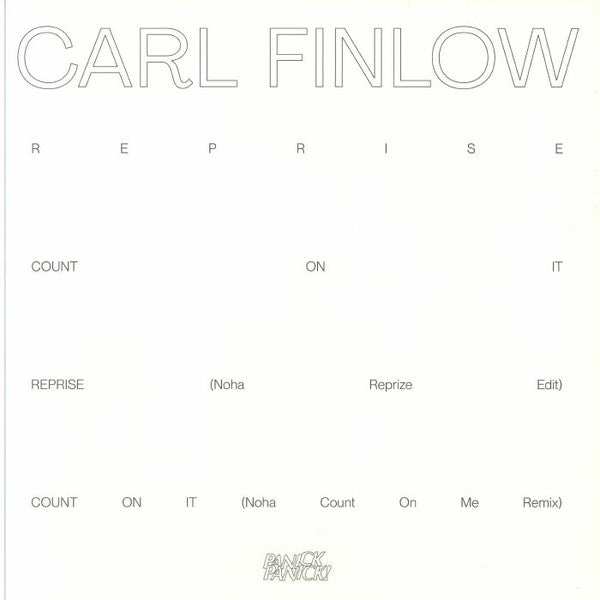 Carl Finlow - (PRESALE 7/19/26) Reprise (VINYL) |-