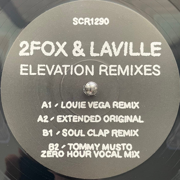 2fox - Elevation (Remixes)(VINYL) | Mint (M) Mint (M)-