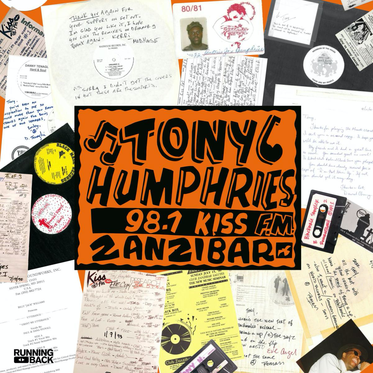 Tony Humphries - Running Back Mastermix: Kiss FM Zanzibar Years Vinyl Part Two (VINYL 3xLP) | Mint (M) Mint (M)-