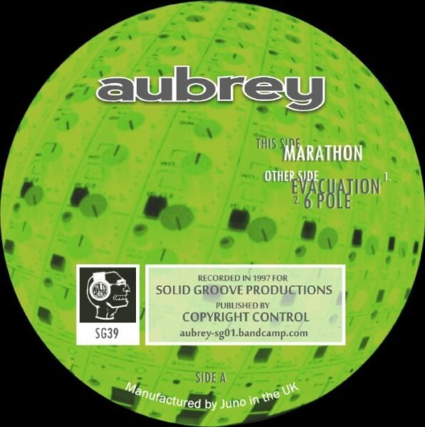 Aubrey - Marathon (reissue) (VINYL 12" Solid Groove SG39 2026) | NEW Mint (M) Mint (M)-