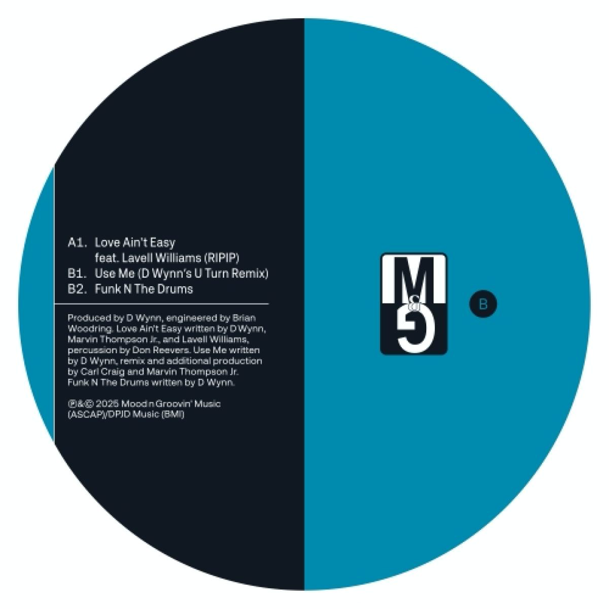 D Wynn & The R-Tyme Production - Turn-A-Round (VINYL) | Mint (M) Mint (M)-