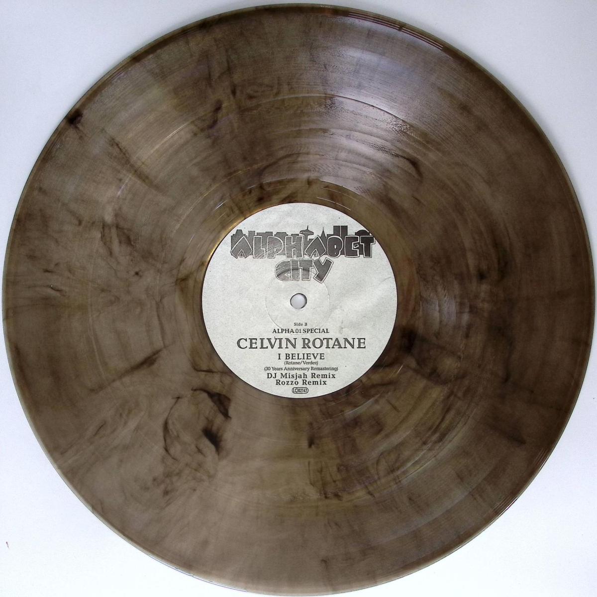 Celvin Rotane - (PRESALE TBD) I Believe (CLEAR SMOKY VINYL 12" Alphabet City ALPHA01SPECIAL) | NEW Mint (M) Mint (M)-
