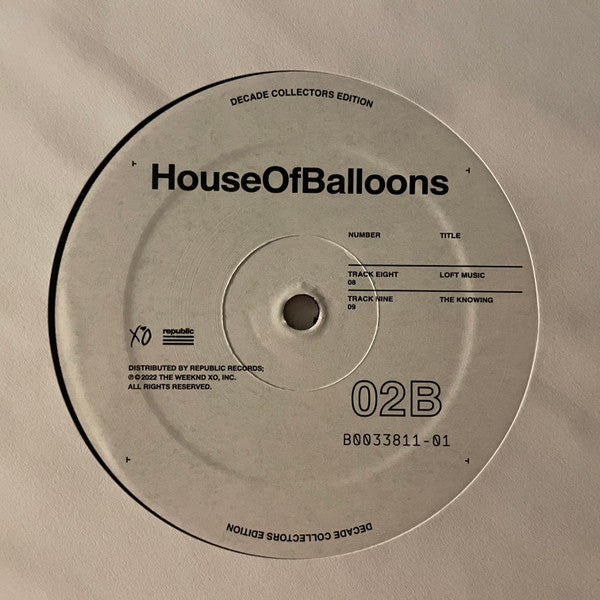 The Weeknd - House Of Balloons | Mint (M) Mint (M)-