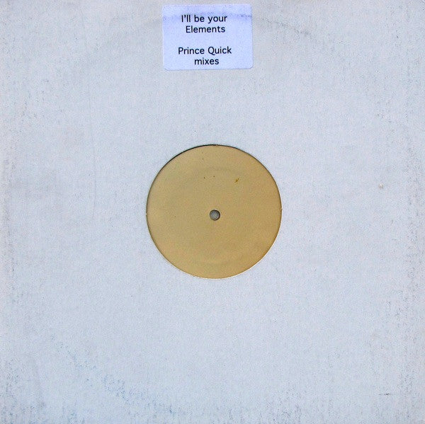 Robert Owens - I'll Be Your Elements | Excellent (EX) Generic-
