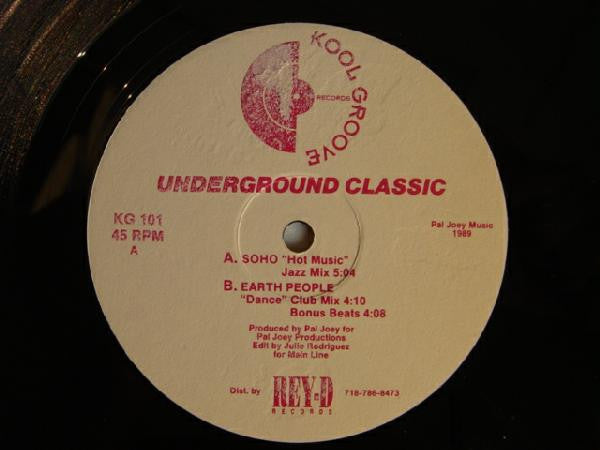 Various - Underground Classic (VINYL LP) | Excellent (EX) Generic-