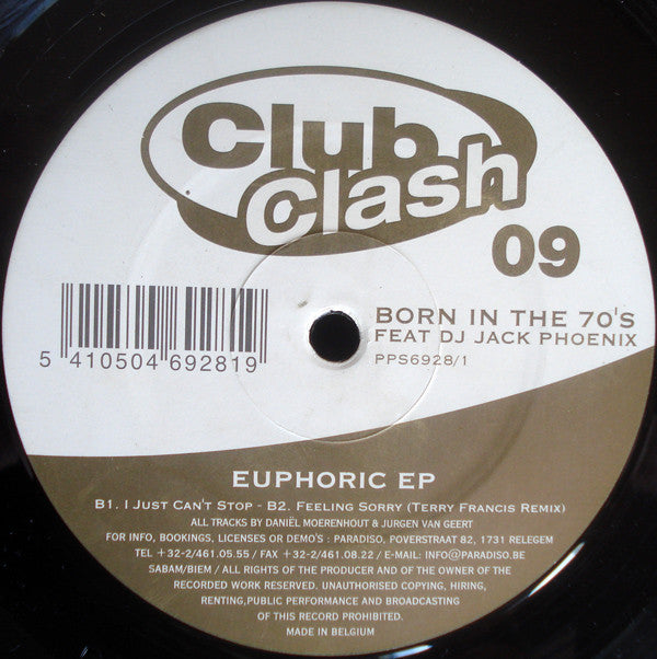 Born In The 70's - Euphoric EP | Near Mint (NM) Generic-