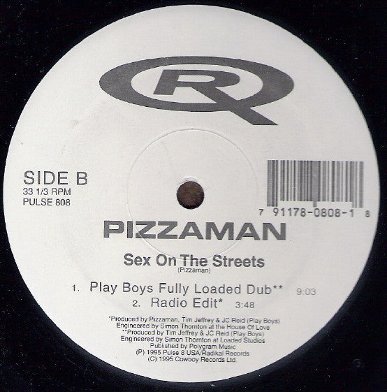Pizzaman - Sex On The Streets | Near Mint (NM) Generic-
