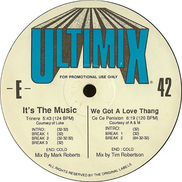 Various - Ultimix 42 *RECORD 2 ONLY* | Near Mint (NM) Near Mint (NM)-