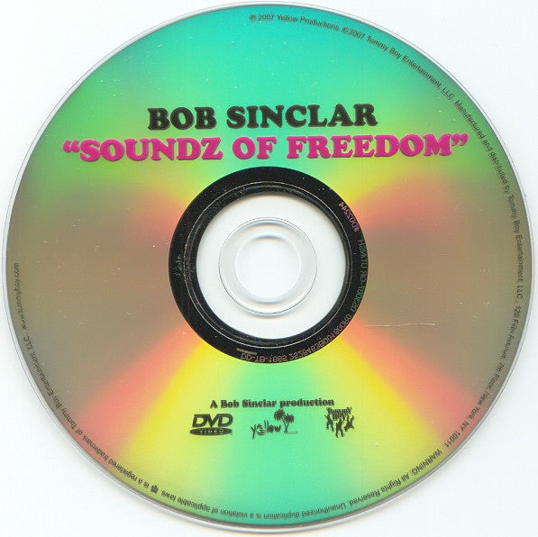 Bob Sinclar - Soundz Of Freedom (My Ultimate Summer Of Love Mix) (CD&DVD) | Near Mint (NM) Near Mint (NM)-