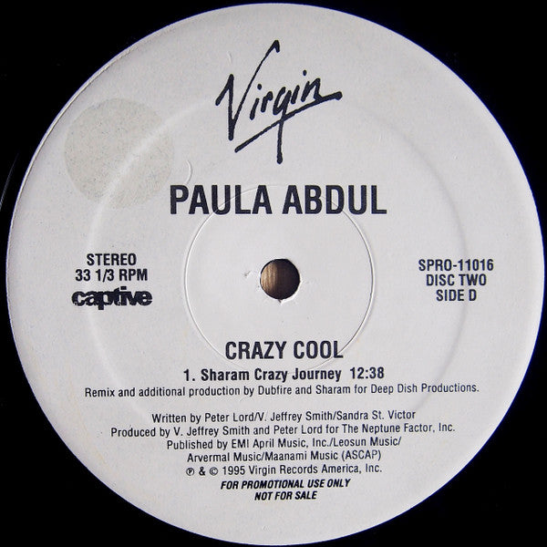 Paula Abdul - Crazy Cool | Near Mint (NM) Generic-