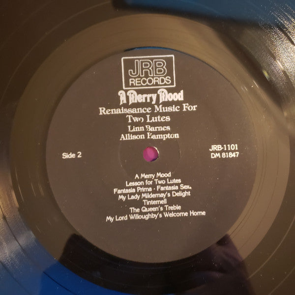 Linn Barnes - A Merry Mood: Renaissance Music for Two Lutes | Near Mint (NM) Near Mint (NM)-