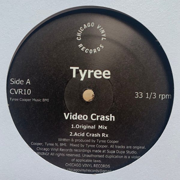 Tyree Cooper - Video Crash | Mint (M) Generic-